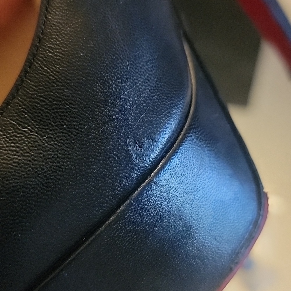 Christian Louboutin Black Kid Leather Bianca 140 Heel Pumps - Picture 7 of 13